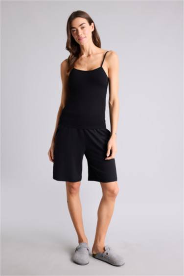 İp Askılı Kaplı Pamuklu Atlet - Görsel 2