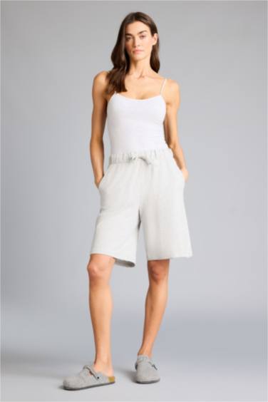 İp Askılı Kaplı Pamuklu Atlet - Görsel 2