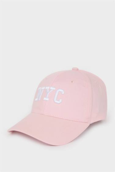 كاب حريمي قطن مطرز