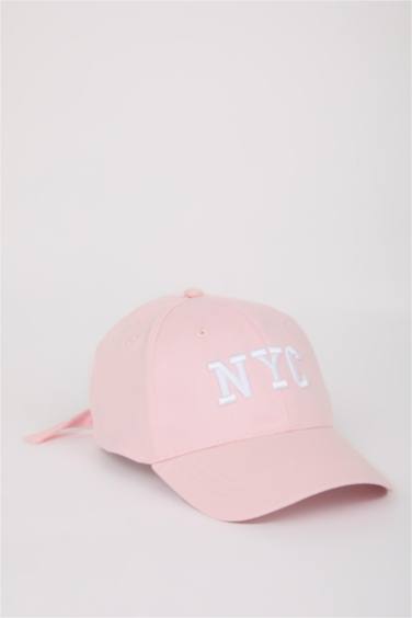 كاب حريمي قطن مطرز