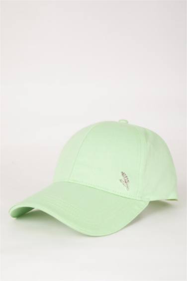 Kadın Pamuklu Cap Şapka