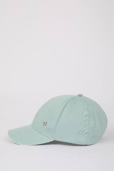 Kız Çocuk Pamuklu Cap Şapka