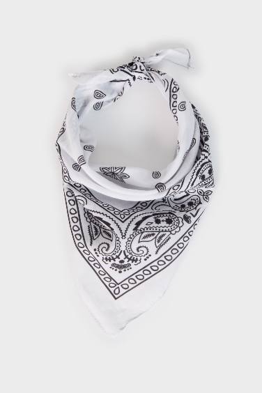 بندانا قطن منقوش للجنسين