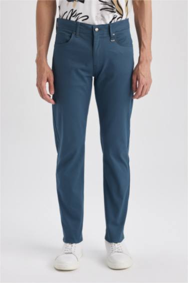 Extra Slim Fit Chino Canvas Trousers