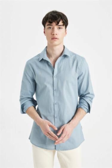 Slim Fit Long Sleeve Shirt