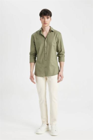 Slim Fit Long Sleeve Shirt