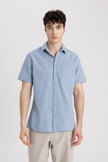 Slim Fit Short Sleeve Shirt