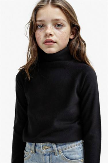 Қыздарға қалыпты пішім Пулловер