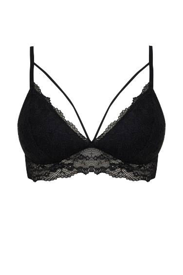 Fall in Love Pedli Dantelli Dantel Kaplı Pedli Bralet