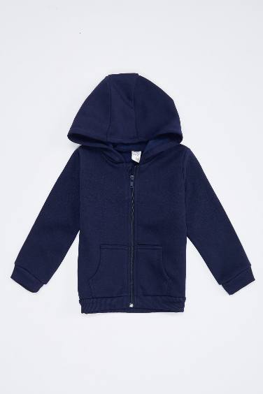 Siyah Erkek Bebek Erkek Bebek Kapusonlu Fermuarli Sweat Hirka Defacto Siyah Erkek Bebek Erkek Bebek Kapusonlu Fermuarli Sweat Hirka Defacto