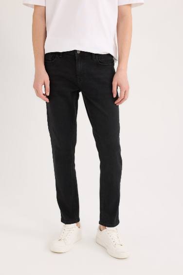 Pantalon Jean Carlo taille normale à Coupe skinny