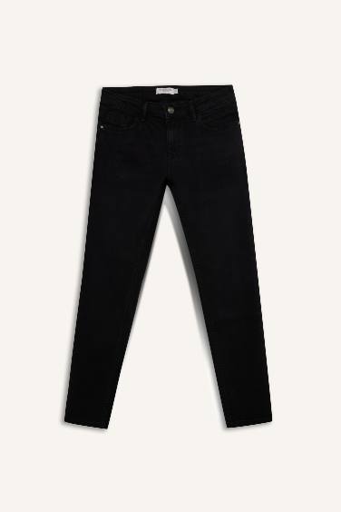 Jean skinny à taille normale et jambes extra slim