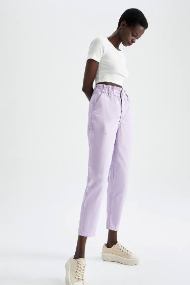 Baggy Gabardine  Cotton Trousers