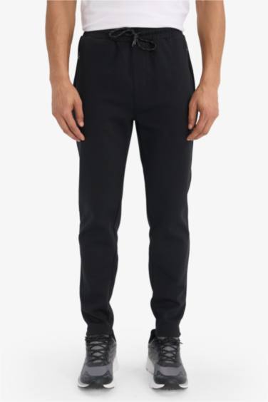 Slim Fit Dar Kesim Fermuarlı Standart Paça Jogger Eşofman Altı