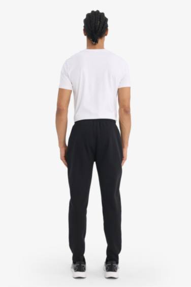 Slim Fit Dar Kesim Fermuarlı Standart Paça Jogger Eşofman Altı