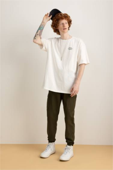 Pantalon Jogger Coupe Slim Avec Poche Cargo