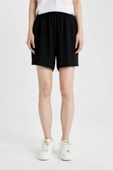 Paperbag Fit Belmando High Waist Wide Leg Shorts