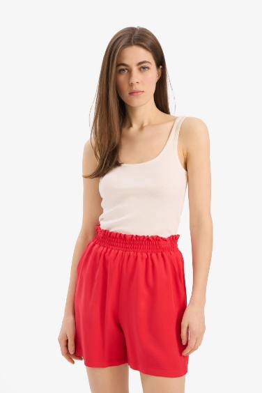 Paperbag High Waist Wide Leg Belmando Shorts