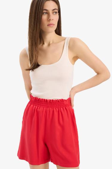 Paperbag High Waist Wide Leg Belmando Shorts