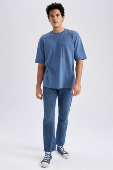 Oversize Fit Crew Neck Cotton Premium T-Shirt