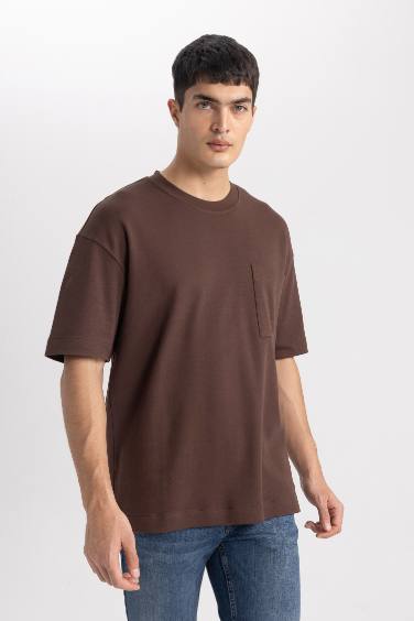 Oversize Fit Crew Neck T-Shirt