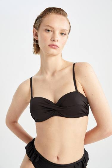 Regular Fit Strappy Bikini Top
