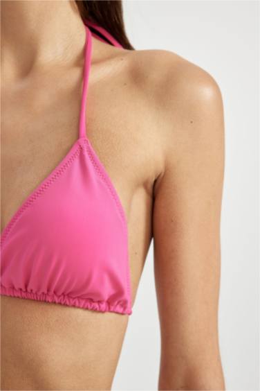 Fall in Love Regular Fit Triangle Bikini Top