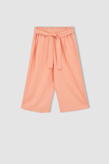 Girl's Culotte Fit Wide Leg Trousers