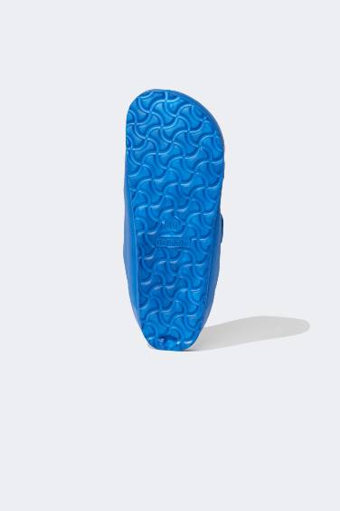 Boys Eva Double Band Buckled Slippers