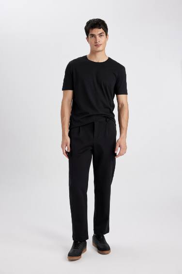 تيشيرت أسود نص كم قصة عادية