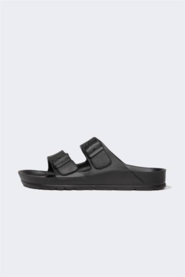 شبشب رجالي إيفا بكعب مسطح بشريط مزدوج