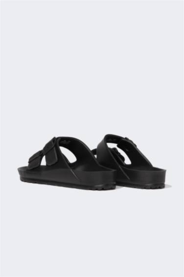 شبشب رجالي إيفا بكعب مسطح بشريط مزدوج