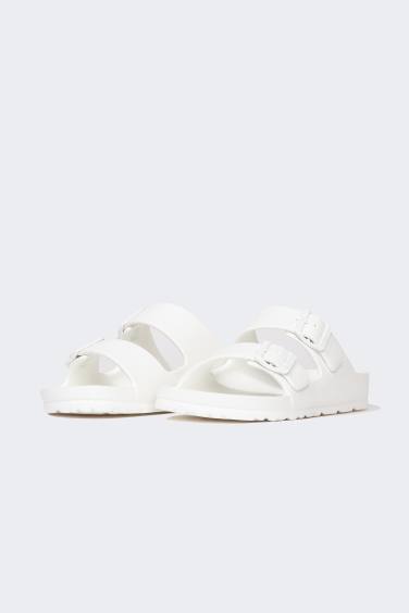 Eva Double Band buckle House Slippers