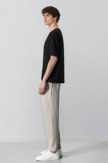 Jogger Düz Paça Her Yöne Esneyen Yazlık Kumaş Pantolon