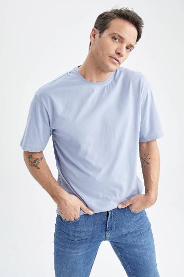 Oversize Fit Crew Neck T-Shirt