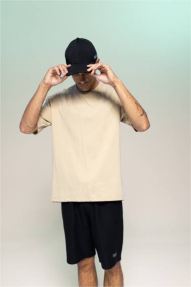 Oversize Fit Crew Neck T-Shirt