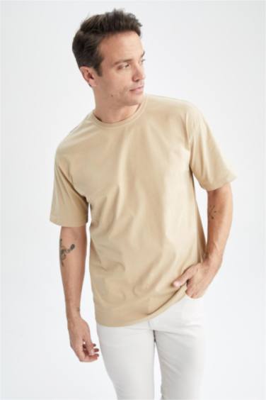 Oversize Fit Crew Neck T-Shirt