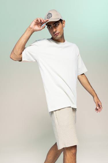 Oversize Fit Crew Neck T-Shirt