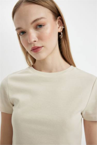 تيشيرت نص كم سليم فيت