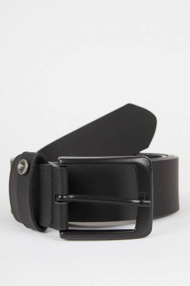 Faux Leather Belt