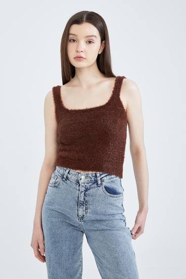 Buy Womens Tank Tops Summer Sleeveless Shirts - Casual V Neck Strappy  Button Down Loose Blouses Beach Cami Top Online at desertcartEGYPT