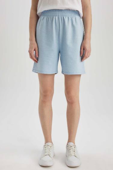 Regular Fit Cotton Bermuda