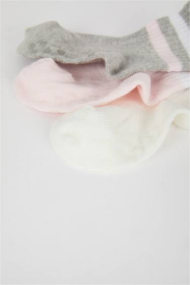 جوارب طويلة قطن - 3 قطع