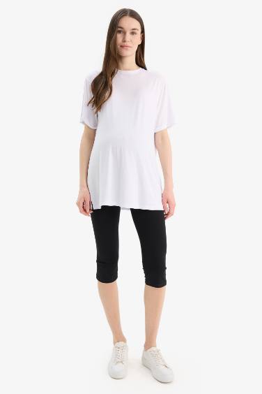Pantalon de Maternité Coupe Skinny Taille Haute