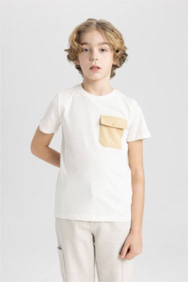 تيشيرت نص ردن قصة عادية بياخة مستديرة