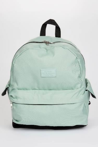 Unisex Kendini Onaran Su Geçirmez Baskılı Büyük Okul Sırt Çantası