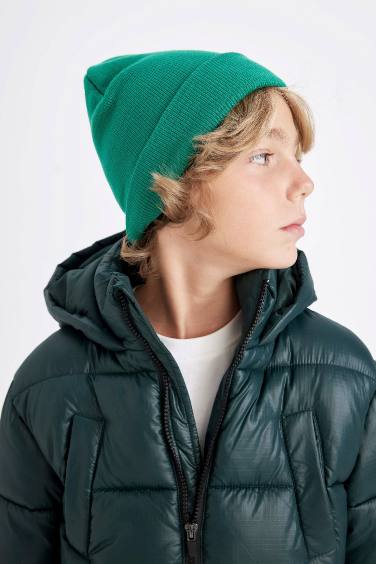 Boy Acrylic Knitwear Beret