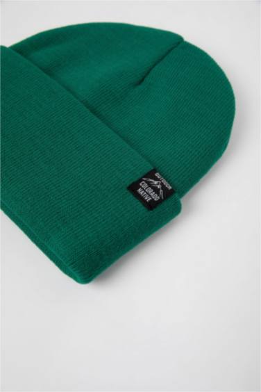 Boy Acrylic Knitwear Beret