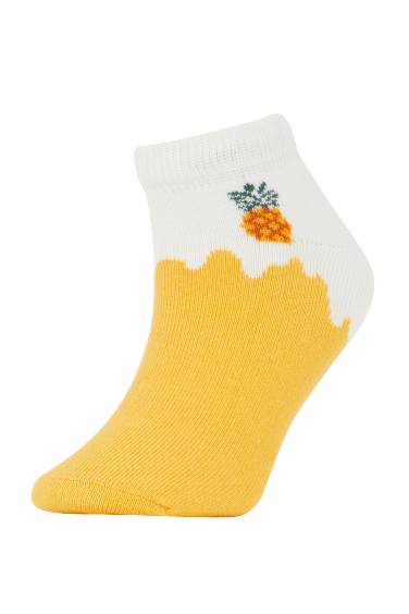 Girls' Cotton 7-Pack Short Socks