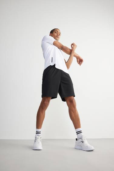 DeFactoFit Slim Fit Standard Leg Premium Shorts